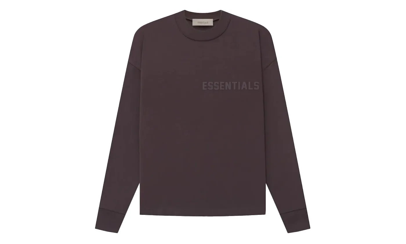 Fear of God Essentials LS Tee Plum - FOG-FOGELT-PLUM