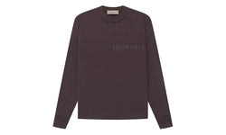 Fear of God Essentials LS Tee Plum - FOG-FOGELT-PLUM