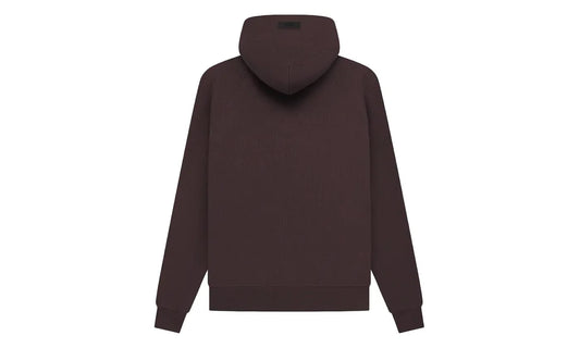 Fear of God Essentials Waffle Raglan Hoodie Plum - FOG-FOGEWR-PLUM