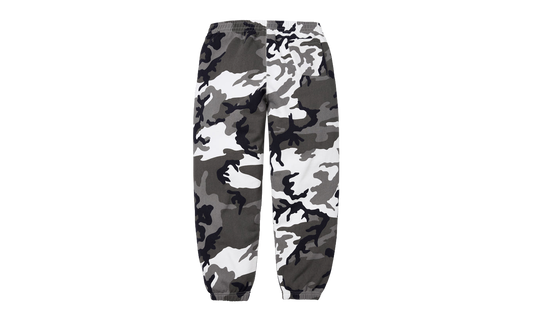Supreme Satin Applique Sweatpant (SS26) Snow Camo