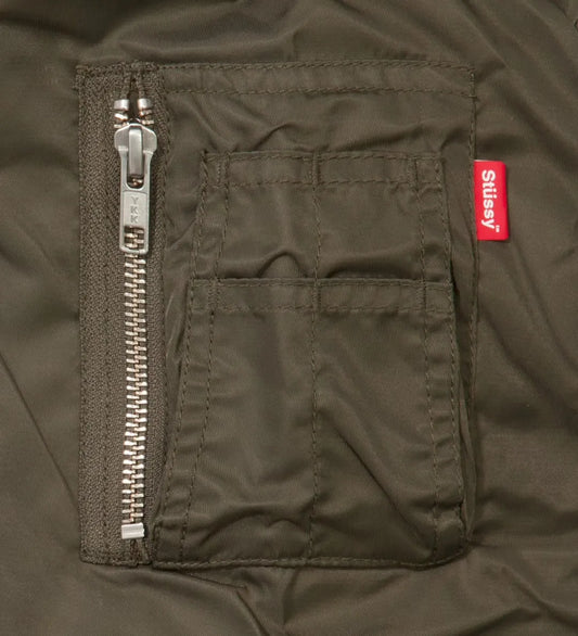Stussy MA1 Jacket Olive