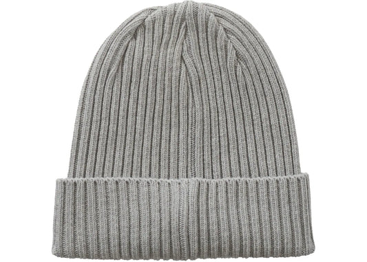 Supreme Overdyed Beanie (SS26) Heather Grey