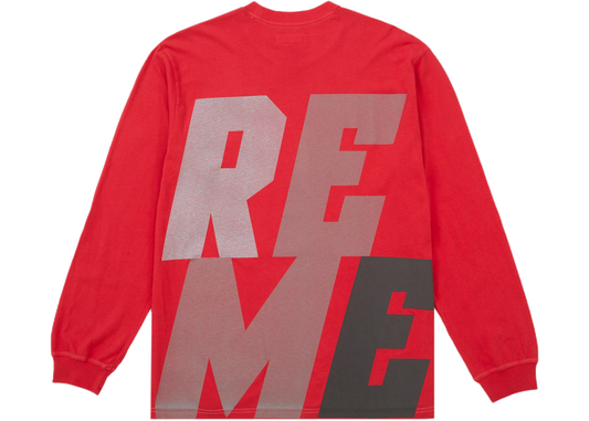 Supreme Reflective L/S Top Red