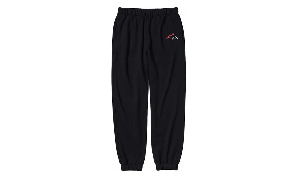 KAWS x Uniqlo Warhol 476120 Sweatpants Black - 476120
