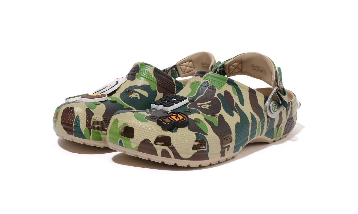 A Bathing Ape x Crocs Classic Clog ABC Camo Green - Aplug – APLUG PL A Bathing Ape x Crocs Classic Clog ABC Camo Green - Aplug – APLUG PL