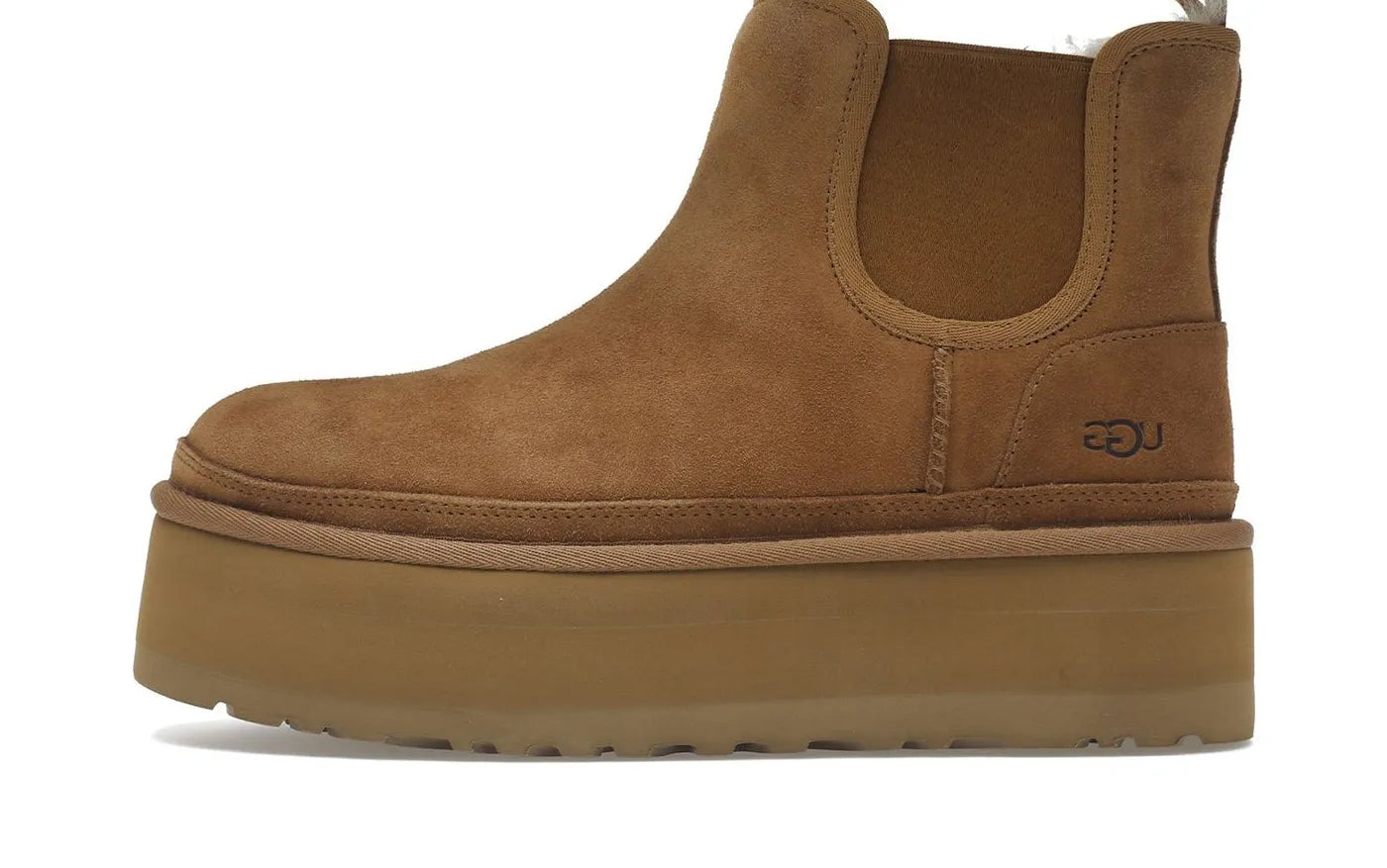 UGG Neumel Platform Chelsea Boot Chestnut - 1134526-CHE