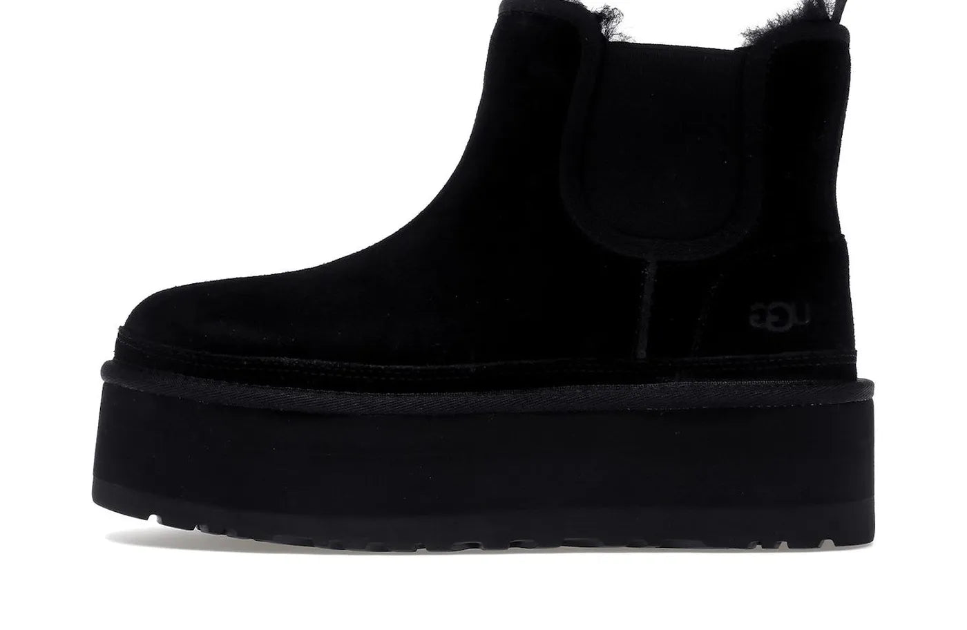 UGG Neumel Platform Chelsea Boot Black - 1134526-BLK