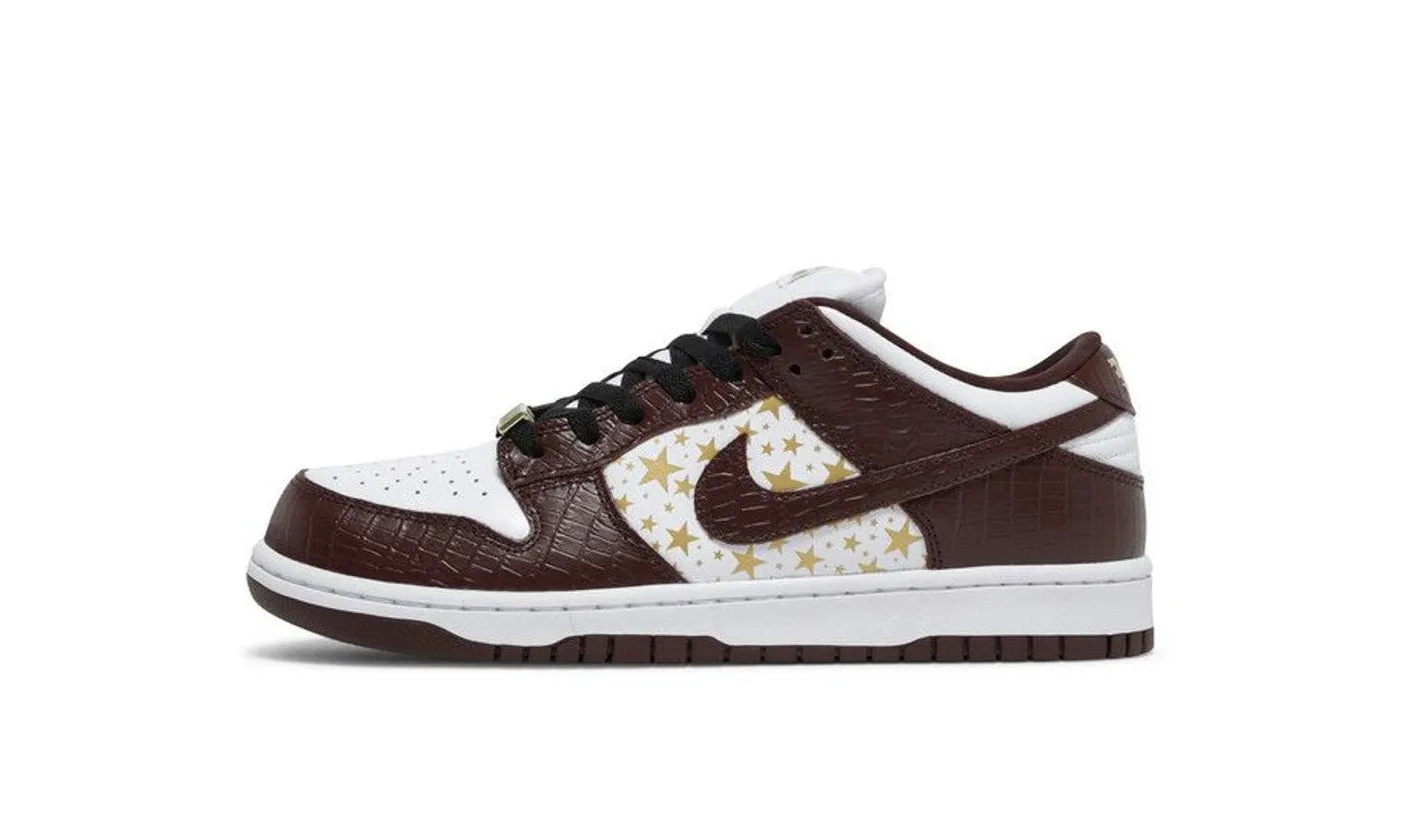 Nike SB Dunk Low Supreme Stars Barkroot Brown (2021) - DH3228-103