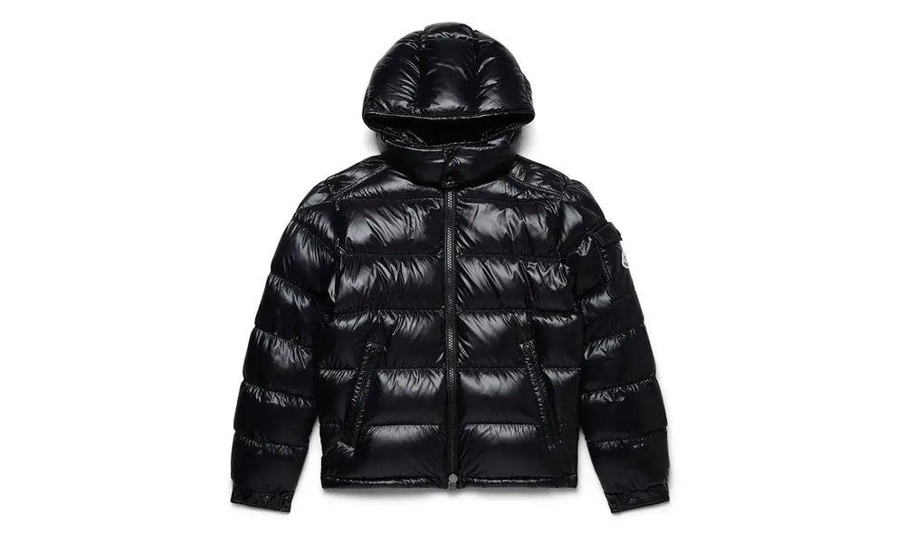Moncler Maya Short Down Jacket Black