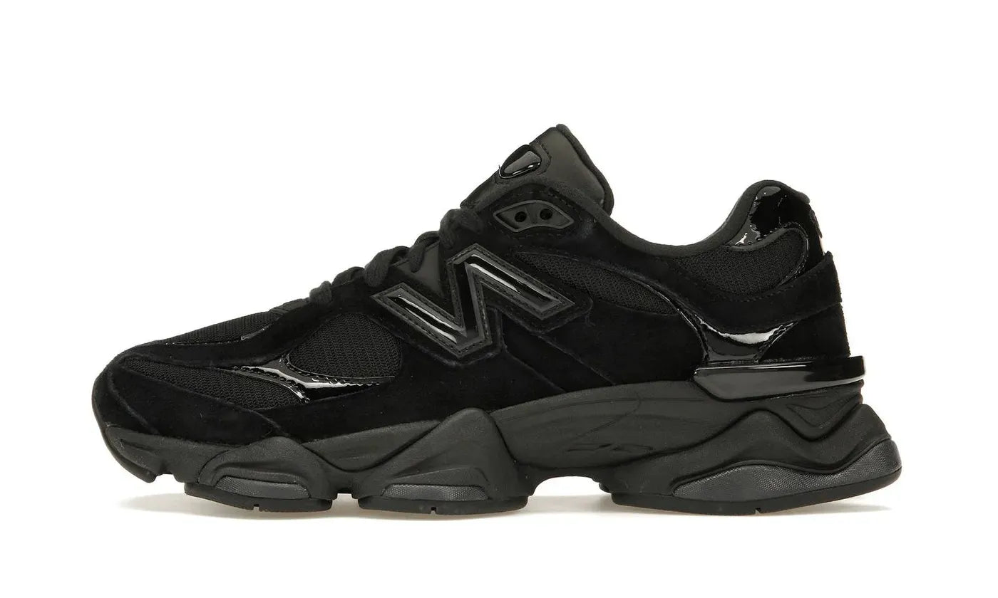 New Balance 9060 Triple Black Patent