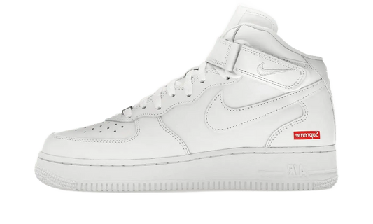 Air Force 1 Mid Supreme White