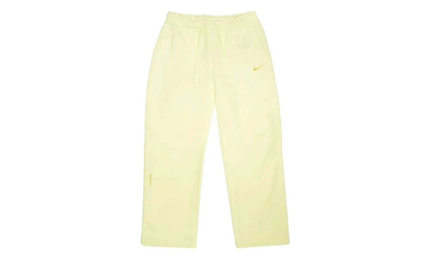 Nike x NOCTA NRG Tech Fleece Open Hem Pants Citron Tint/Vivid Sulfur - FD8460-821