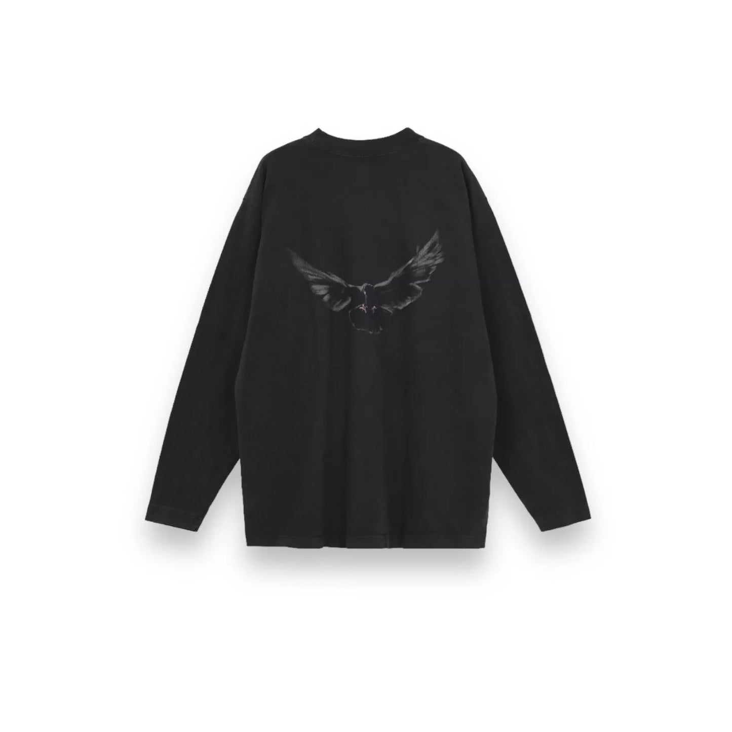 Yeezy Gap Engineered by Balenciaga Dove L/S T-shirt Black - YZYGP-EBBDLT-BLACK