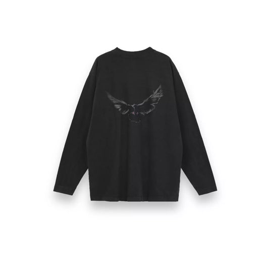 Yeezy Gap Engineered by Balenciaga Dove L/S T-shirt Black - YZYGP-EBBDLT-BLACK