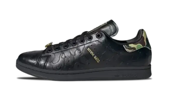 Adidas Stan Smith Bape 30th Anniversary Black