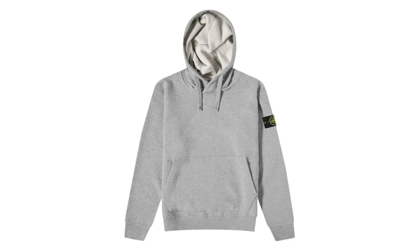 Stone Island Hooded Sweatshirt Melange Grey