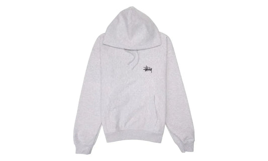 Stussy Basic Hoodie Ash Heather