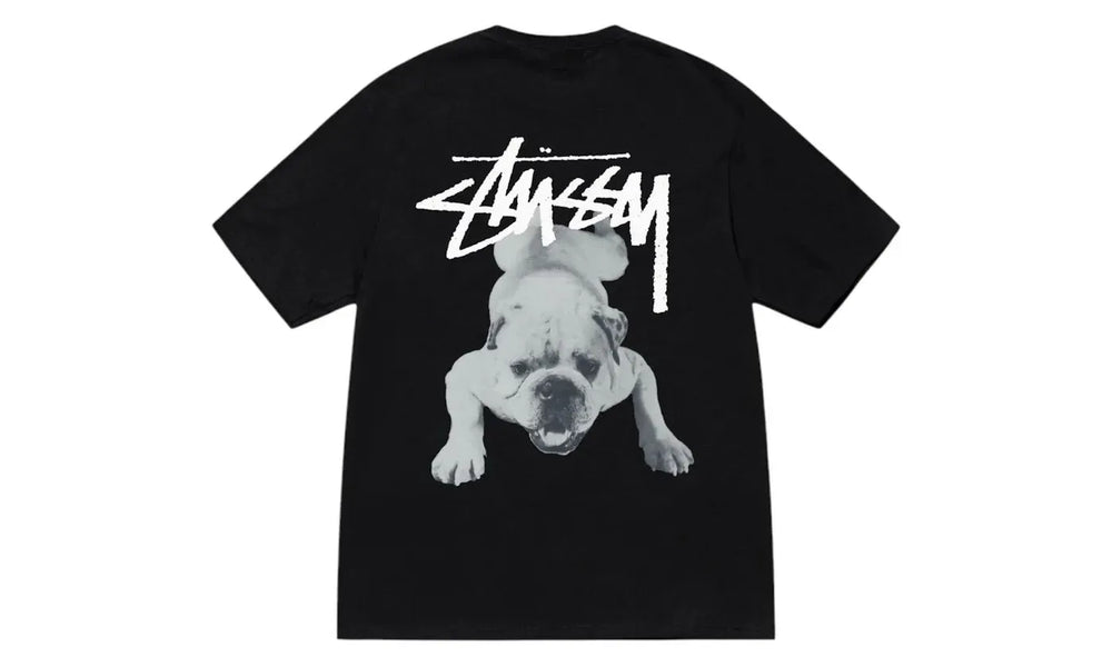 Stussy Stock Dog Tee Black