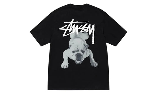 Stussy Stock Dog Tee Black