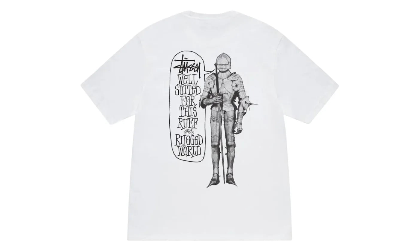 Stussy Well Suited Tee White - STUS-STWSTW-WHITE