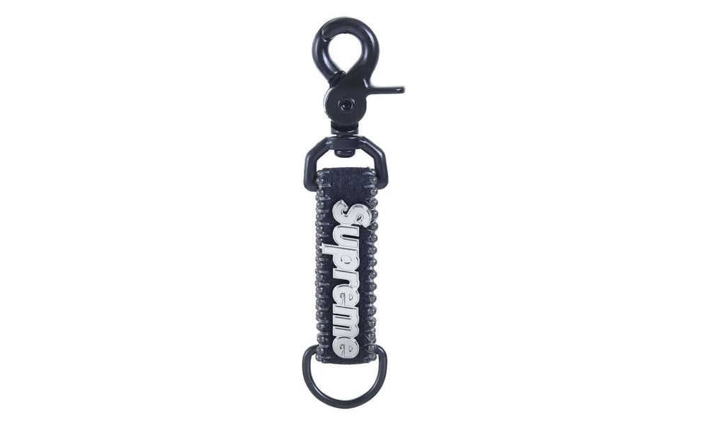 Supreme b.b. Simon Denim Keychain Black - SUPR-SBSDKB-BLACK