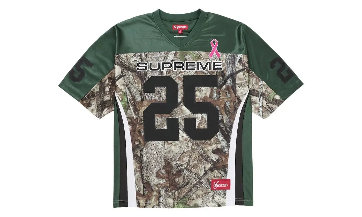 Supreme Breast Cancer Awareness Football Jersey Green
