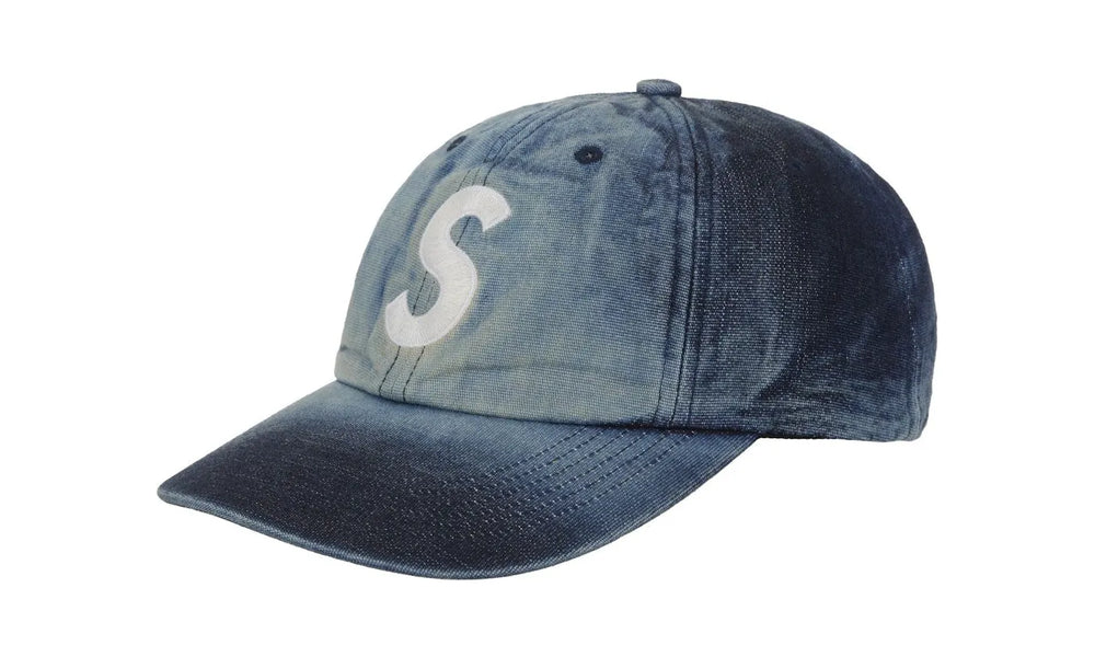 Supreme Cordura Denim S Logo 6-Panel Denim - SUPR-SCDSL6-DENIM