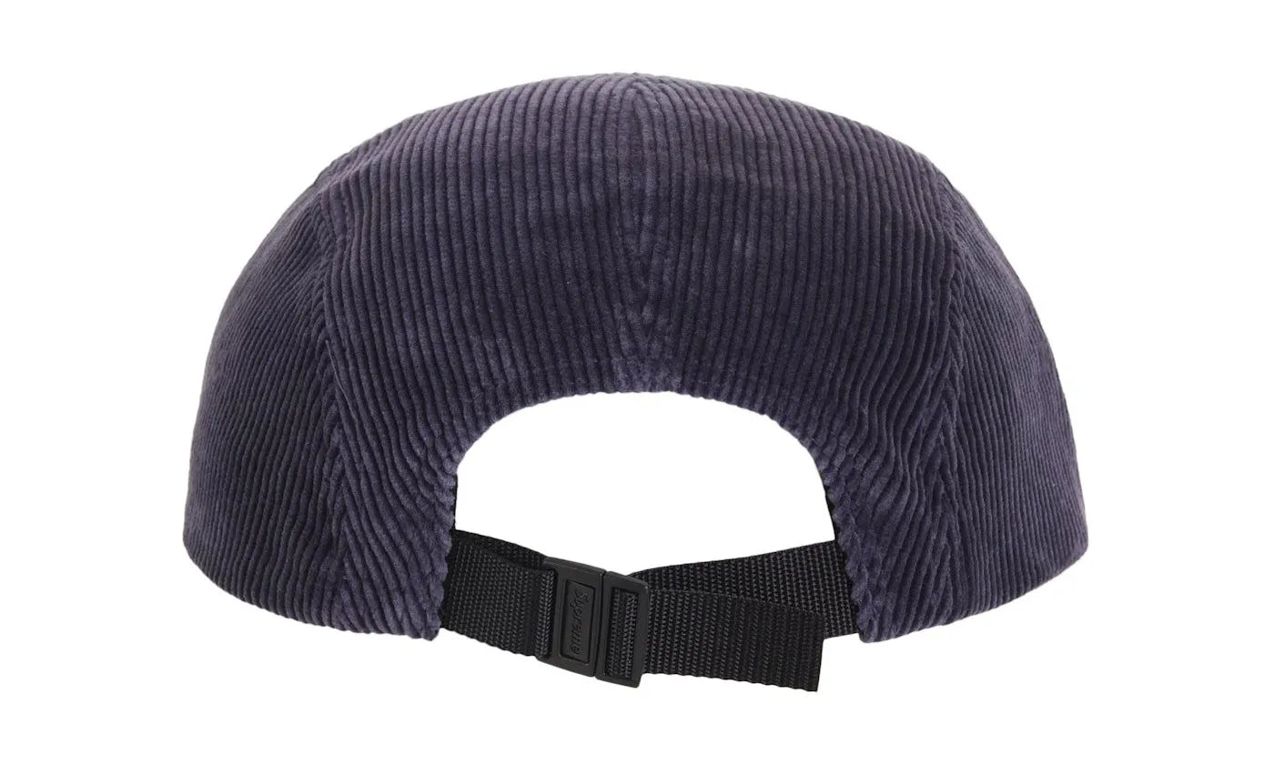 Supreme Corduroy Camp Cap (SS25) Navy - SUPR-SCCC(N-NAVY