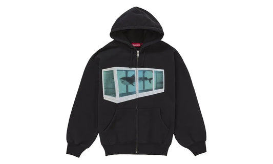 Supreme Damien Hirst Zip Up Hooded Sweatshirt Black - SUPR-SDHZUH-BLACK