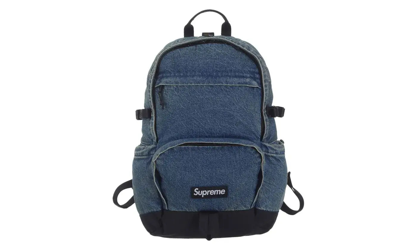 Supreme Denim Backpack ”Washed Indigo“ Supreme Denim Backpack Washed Indigo - Aplug – APLUG PL