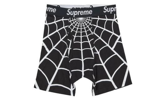 Supreme Hanes Spider-Man Boxer Briefs Black (1 pair) - SS26-HB-SMB