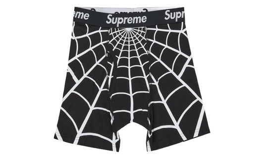 Supreme Hanes Spider-Man Boxer Briefs Black - SS26-HB-SMB