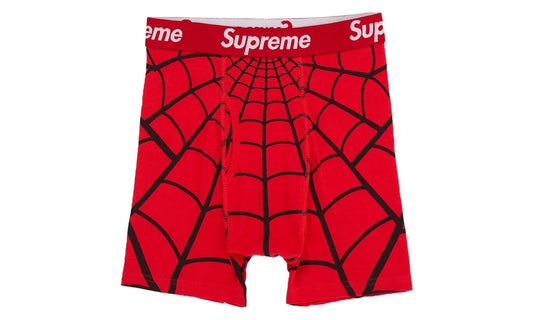 Supreme Hanes Spider-Man Boxer Briefs Red - SS26-HB-SMR