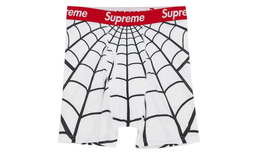 Supreme Hanes Spider-Man Boxer Briefs White - SS26-HB-SMW