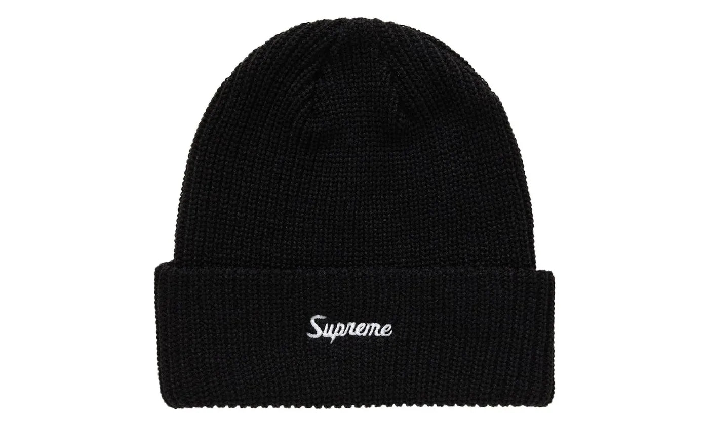 Supreme Loose Gauge Beanie Black - SUPR-SLGB(B-BLACK