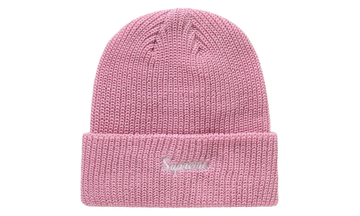 Supreme Loose Gauge Beanie Pink