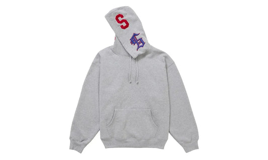 Supreme Multi S Logo Hooded Sweatshirt Heather Grey