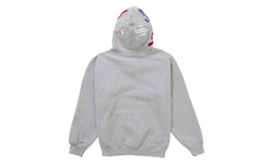 Supreme Multi S Logo Hooded Sweatshirt Heather Grey