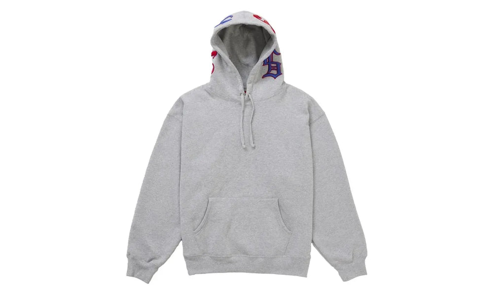 Supreme Multi S Logo Hooded Sweatshirt Heather Grey
