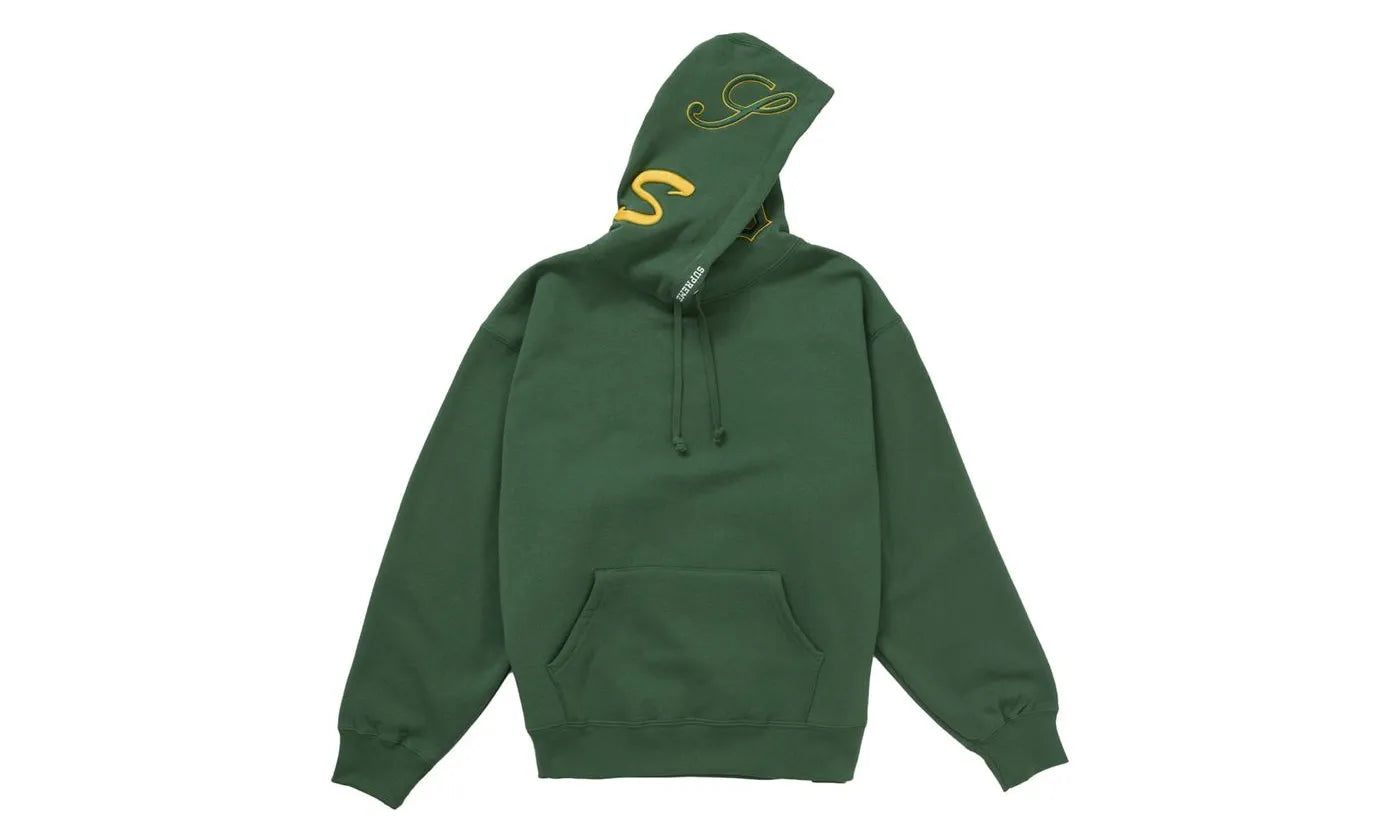 Supreme Multi S Logo Hooded Sweatshirt Pine - SUPR-SMSLHS-PINE