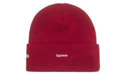 Supreme New Era Old English Beanie Red