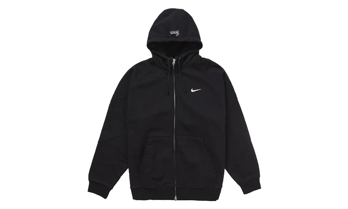 Supreme Nike Zip Up Hooded Sweatshirt Black - SUPR-SNZUHS-BLACK