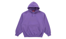 Supreme Satin Appliqué Hooded Sweatshirt (FW25) Violet