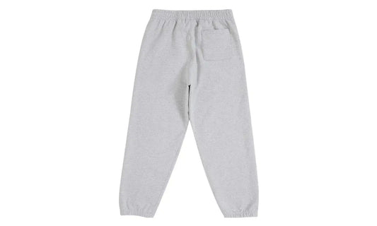 Supreme Satin Appliqué Sweatpant Heather Grey