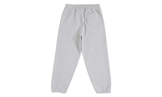 Supreme Satin Appliqué Sweatpant Heather Grey - SUPR-SSAS(H-MULTI