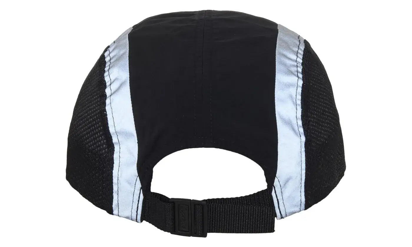 Supreme Side Mesh Camp Cap Black