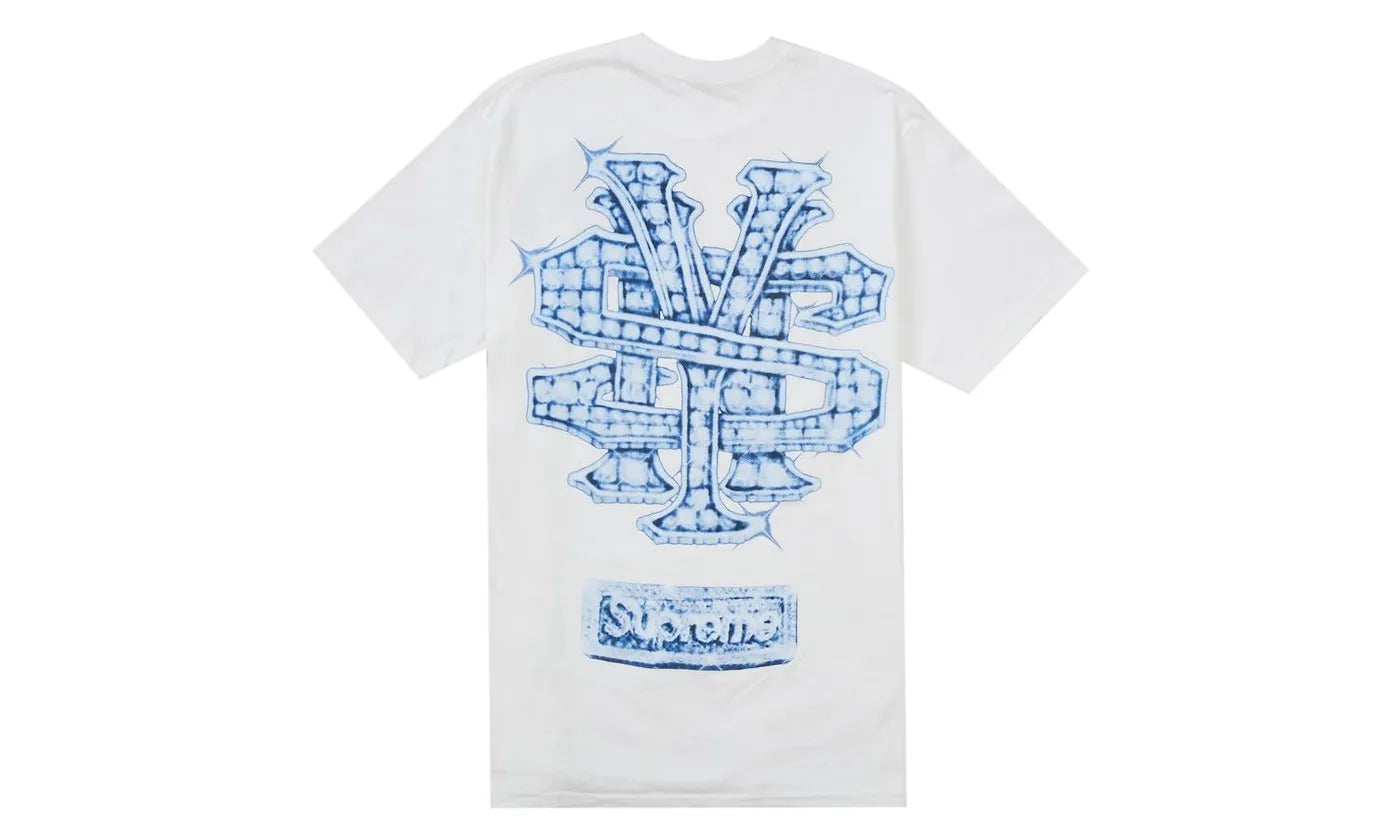 Supreme Snowman Tee White - SUPR-SUSNTW-MULTI