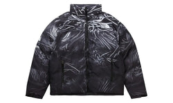 Supreme The North Face Printed Nuptse Trompe L'oeil Jacket Black