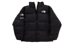 Supreme The North Face Split Nuptse Jacket Black