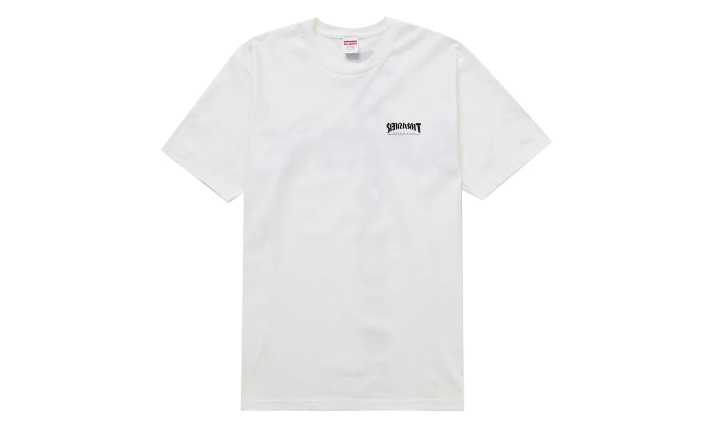 Supreme Thrasher Cross Tee White - SUPR-SUTCTW-WHITE